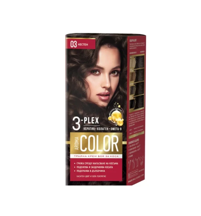 Aroma Color Vopsea Par 03 Chestnut